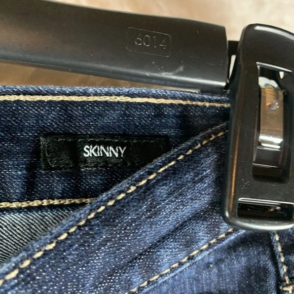 Calvin Klein Jeans Women's Blue 30 X 10 Stretch Denim Mid-Rise Skinny Leg 8093 - Picture 6 of 9